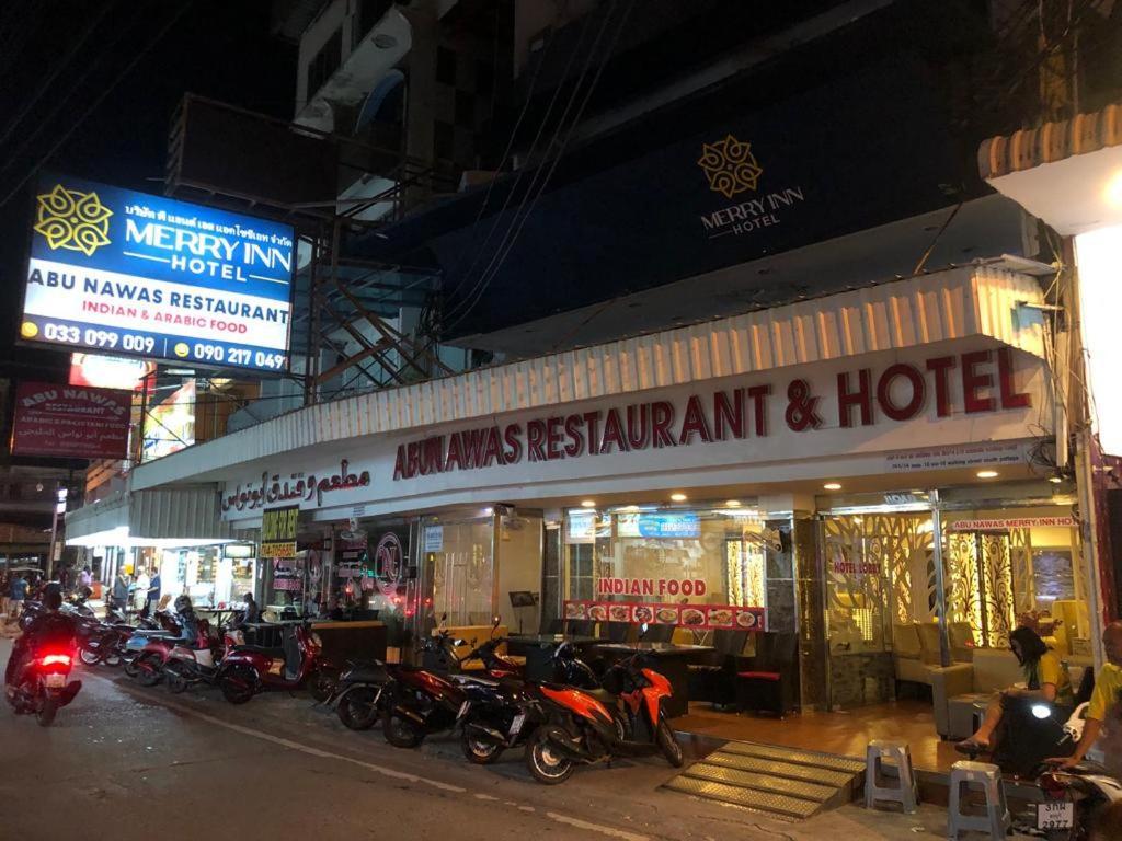 Abunawas Merry Inn At Walking Street Pattaya Exterior photo